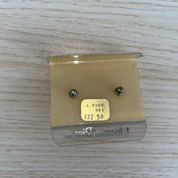 Dior Gold Rose Earrings